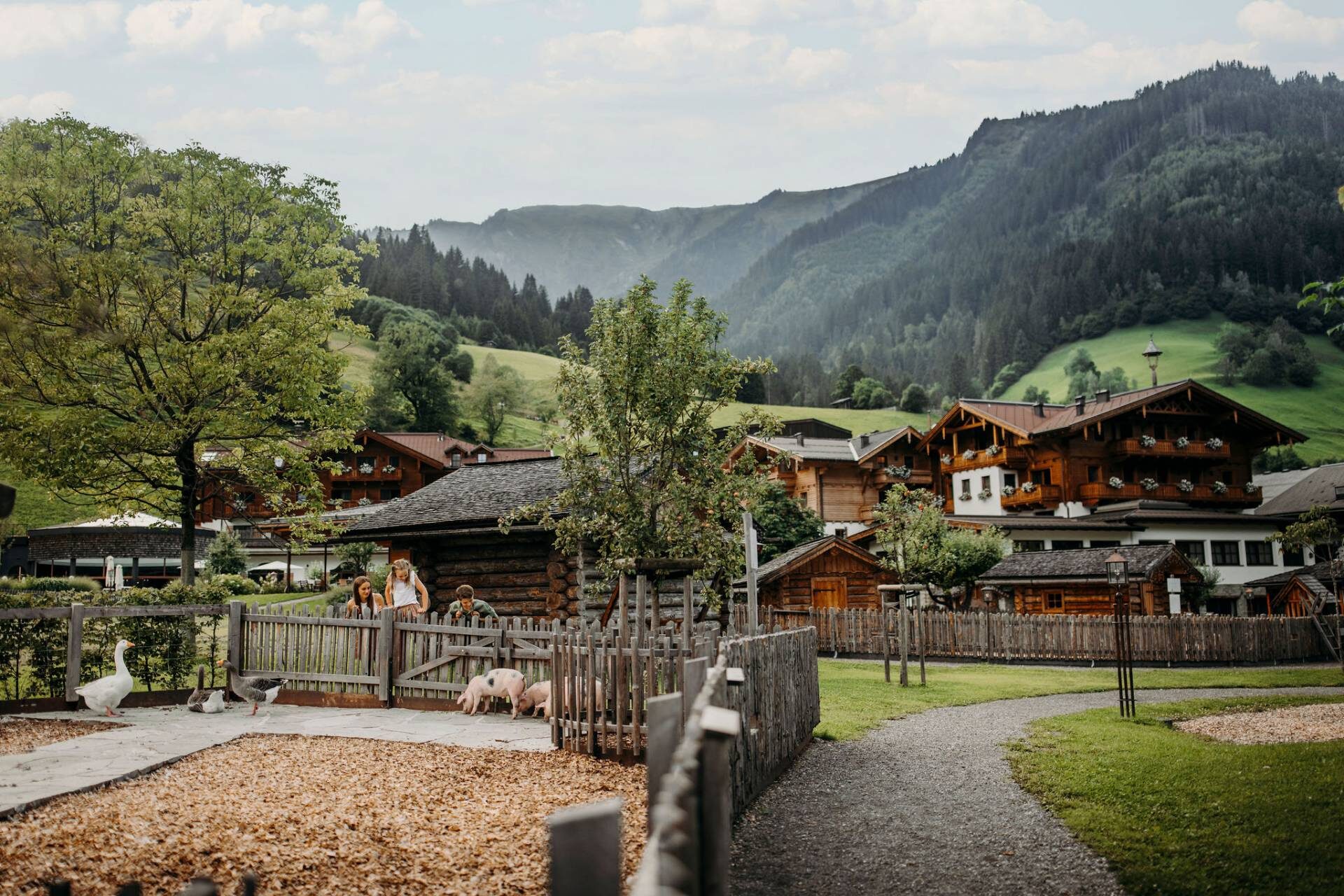 tiergehege am moar gut