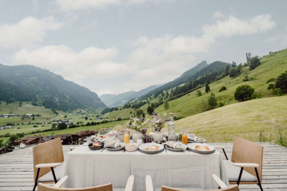 Frühstück mit Ausblick