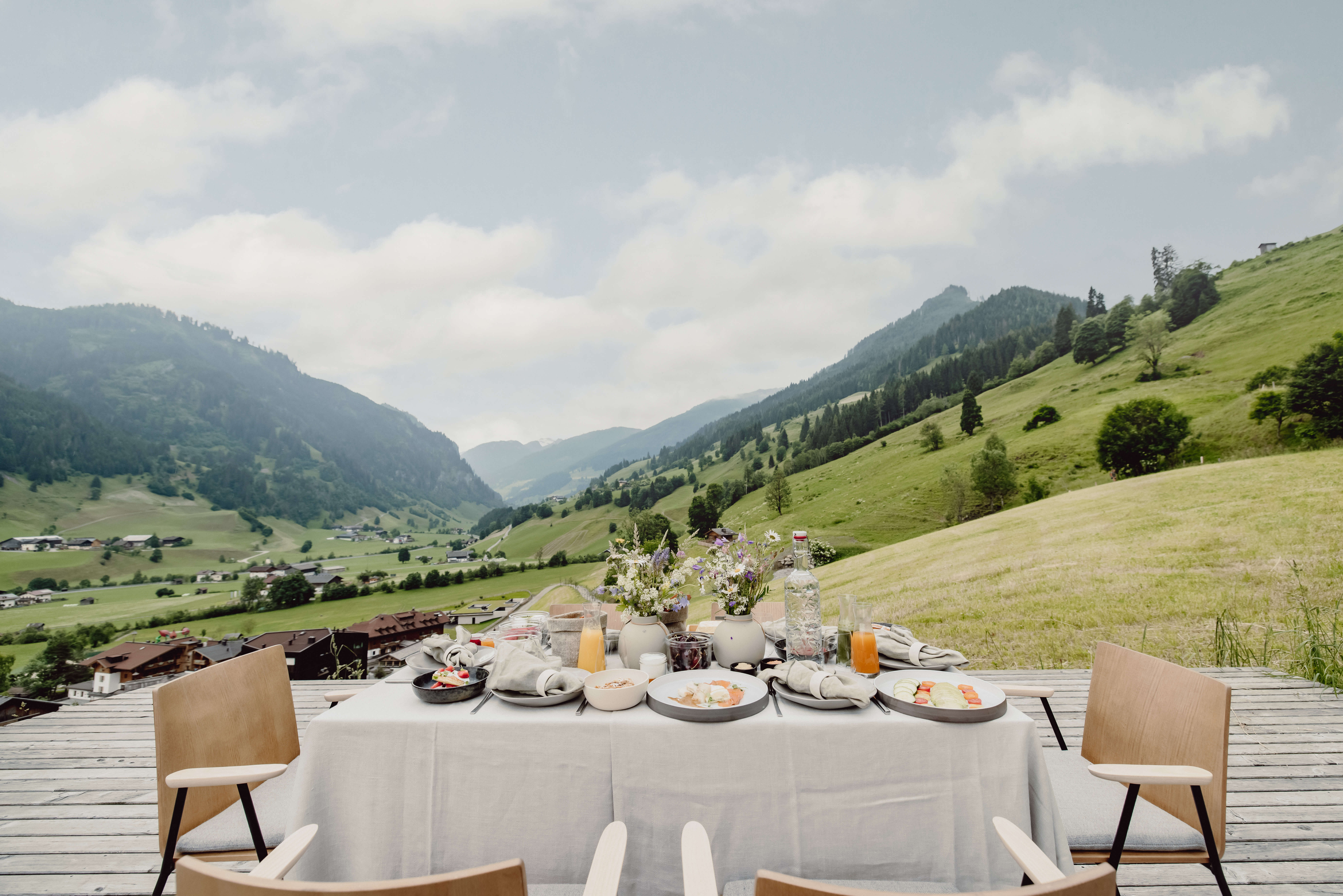 Frühstück mit Ausblick