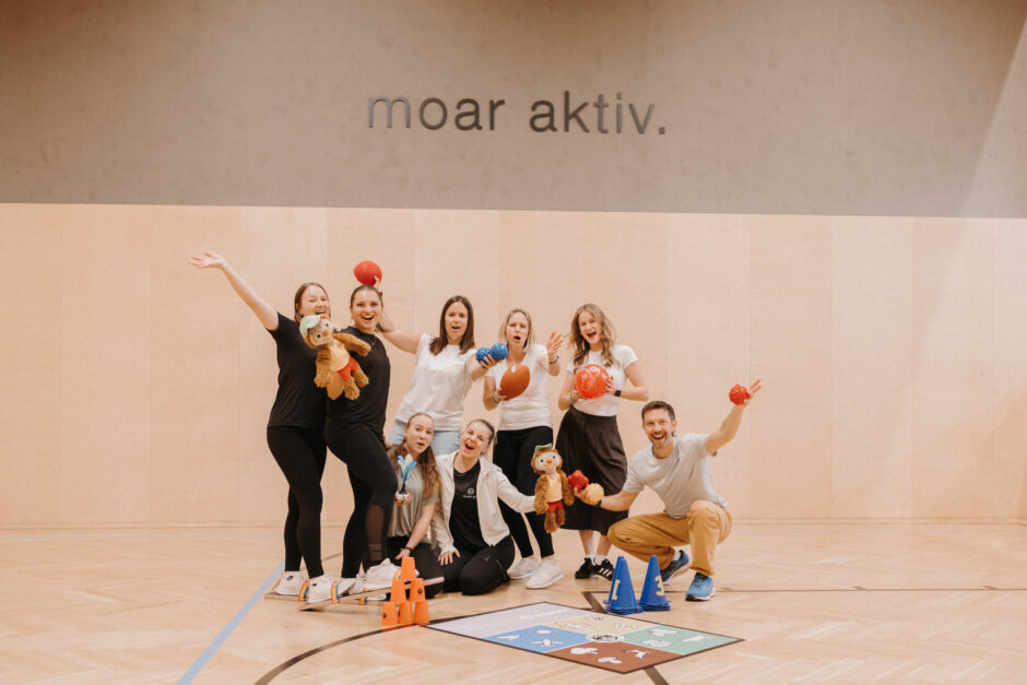 Kinderhofteam bei beweg dich schlau