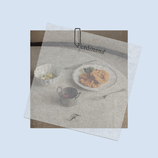 Wiener Schnitzel mit Kartoffel und Preiselbeeren