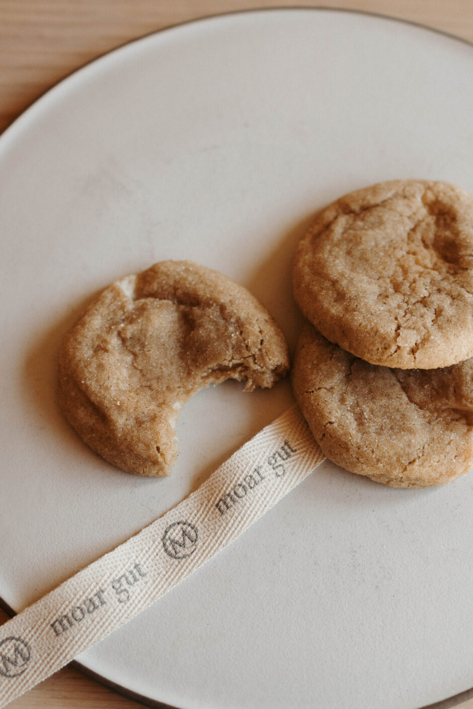 Lebkuchen Cookies mit Frischkäsefüllung